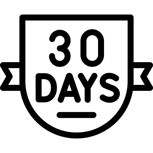 30 day return icon