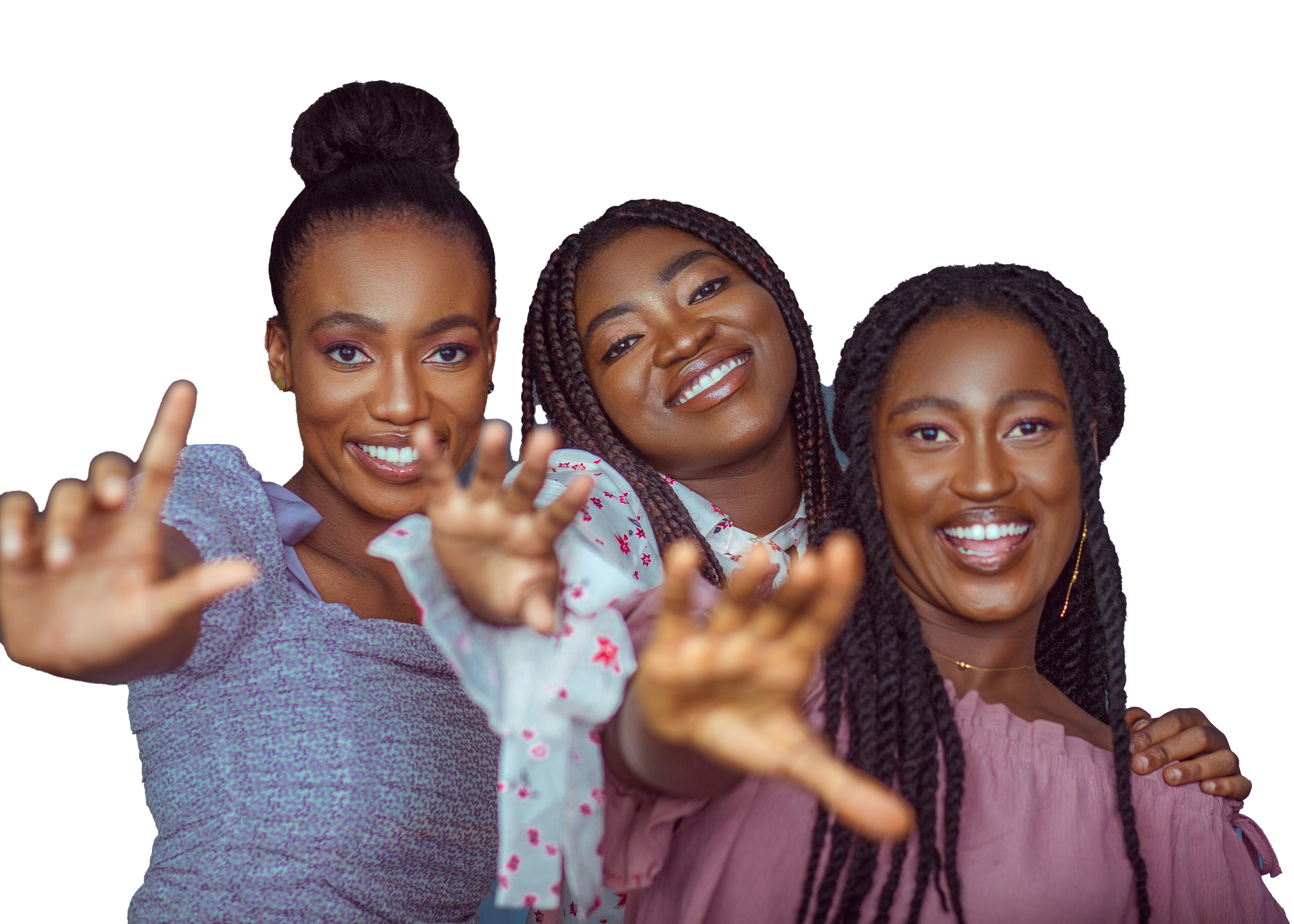 A group of smiling women from the Brixton chapter